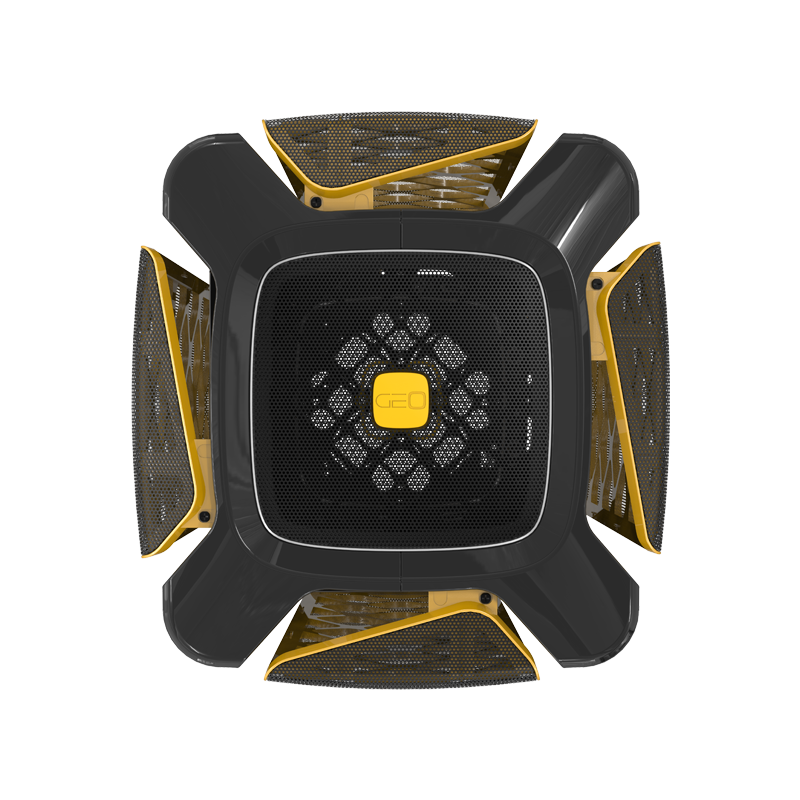 Geometric Future Model 2 Ark Mini Tower Mesh Case - Black