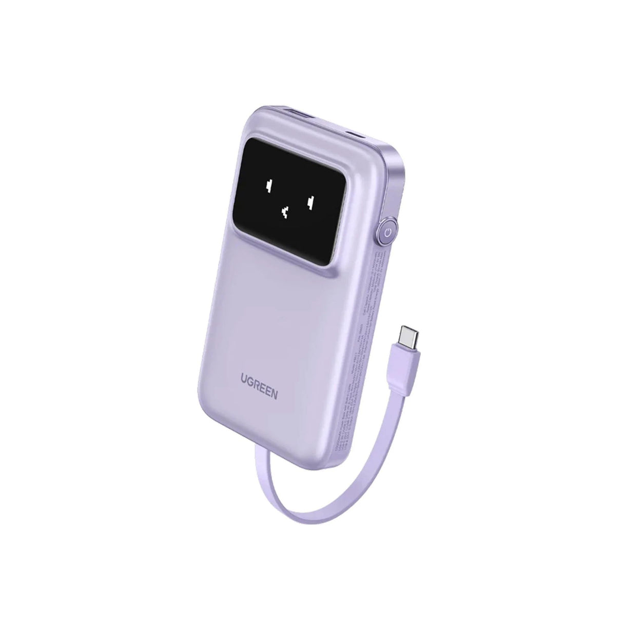 بنك الطاقة اللاسلكي المغناطيسي UGREEN Uno بسعة 10000mAh – بنفسجي