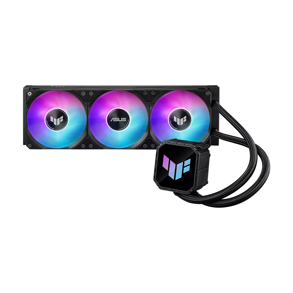 مبرد سائل للمعالج ASUS TUF Gaming Liquid Cooler III 360 ARGB LCD – الإصدار الأسود