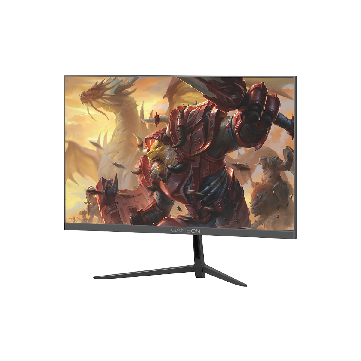 GAMEON GOC27Q180VA Pro Series 27" QHD, 180Hz Refresh Rate, 0.5ms Response Time, HDMI 2.1, VA Panel Curved Gaming Monitor - Black