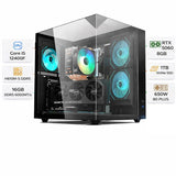 Custom Gaming PC Intel Core i5-12400F, RTX 5060 8GB, 16 GB RAM DDR5 6000MT/s, 1TB NVMe SSD, Windows 11 Pro