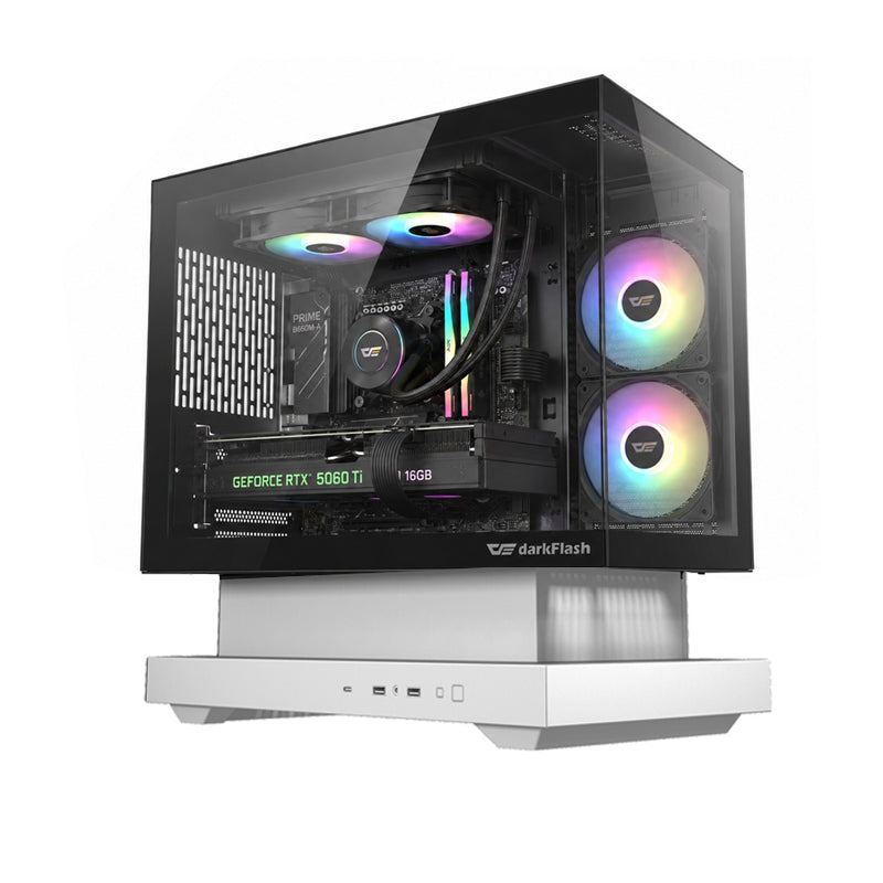 Custom Gaming PC AMD Ryzen 7 9700X, RTX 5060 Ti 16GB, 16GB DDR5 RAM, 1TB SSD, Windows 11 Pro