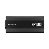 مزود الطاقة CORSAIR HX1500i Platinum ATX 1500 واط، منخفض الضوضاء بالكامل، ومُصمم حسب الطلب (المملكة المتحدة) - أسود