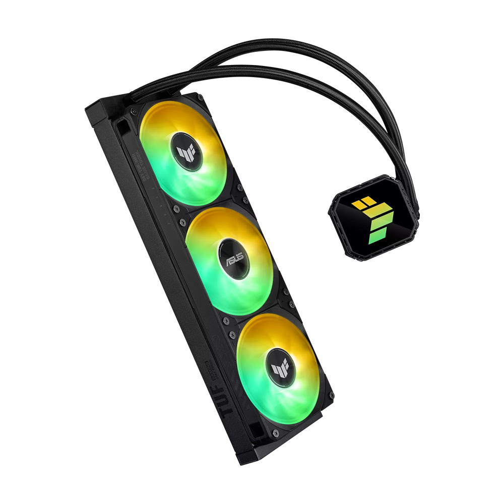 مبرد سائل للمعالج ASUS TUF Gaming Liquid Cooler III 360 ARGB LCD – الإصدار الأسود