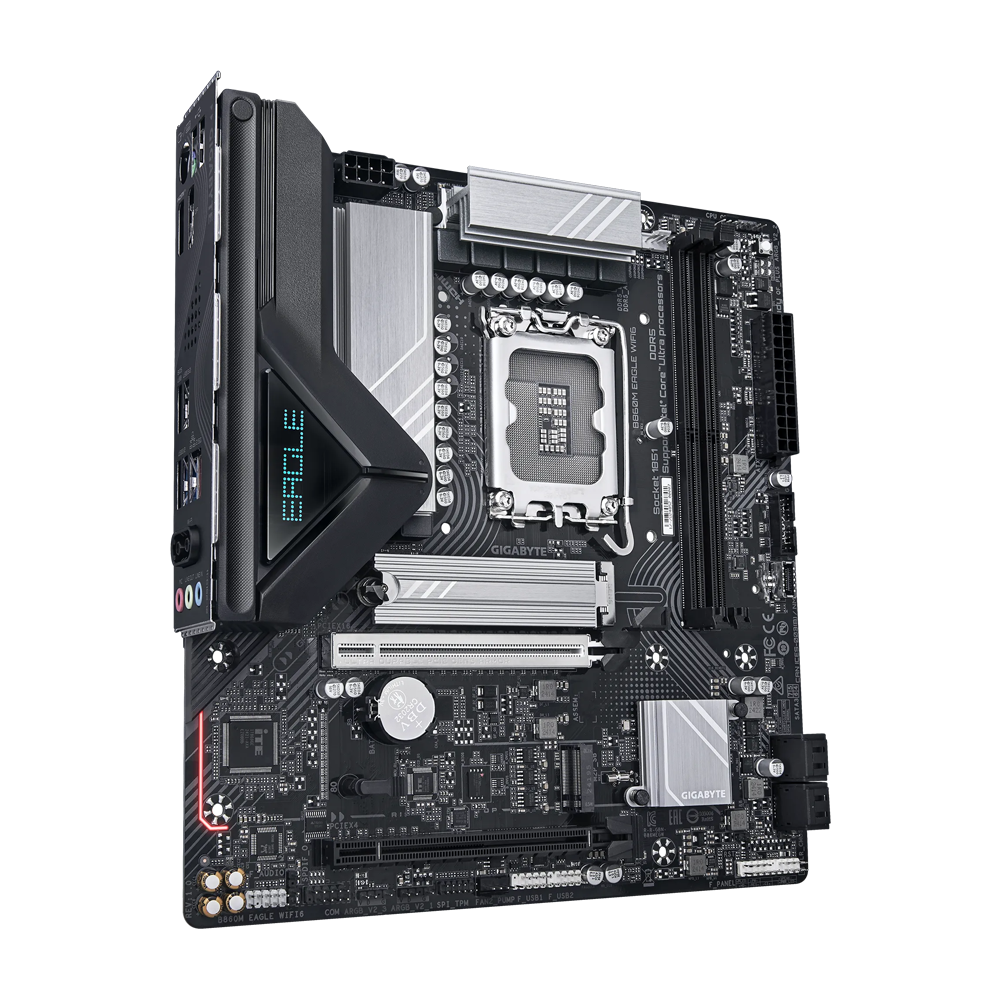 لوحة أم جيجابايت بي ٨٦٠ إم إيجل واي فاي ٦ في ٢ دي دي آر ٥ للألعاب سوداء