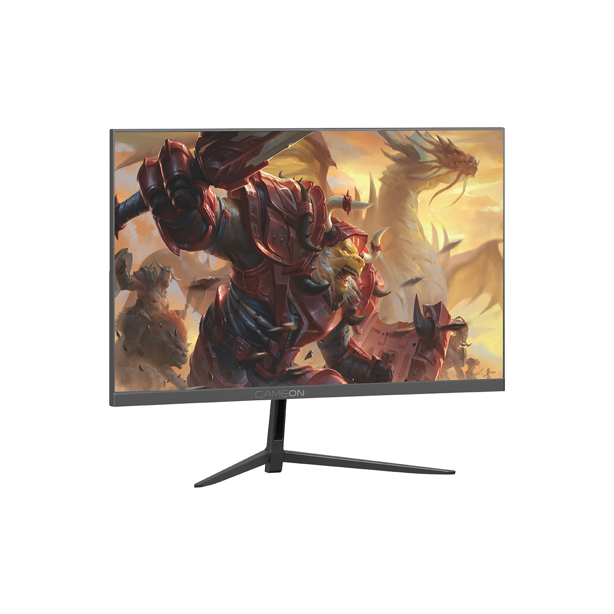 GAMEON GOC27Q180VA Pro Series 27" QHD, 180Hz Refresh Rate, 0.5ms Response Time, HDMI 2.1, VA Panel Curved Gaming Monitor - Black