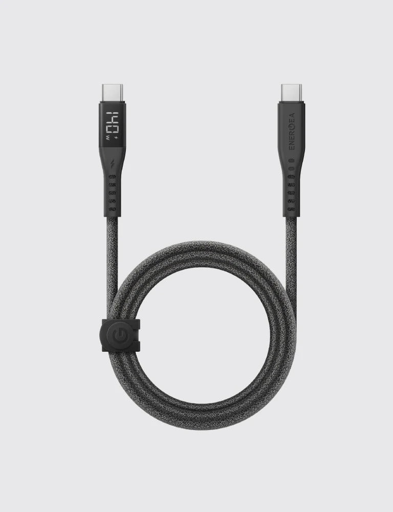 Energea Flow USB-C to USB-C Cable 1.5M - Black