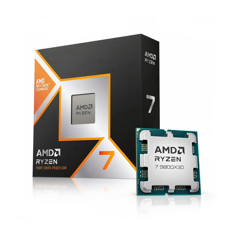 AMD Ryzen 7 9800X3D 8 Core, 16 Thread 104MB Cache, Unlocked – Level Up
