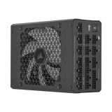 مزود طاقة CORSAIR HX1200i بقدرة 1200 واط، وحدات كاملة، هدوء فائق، بلاتينيوم، ATX (UK) – أسود