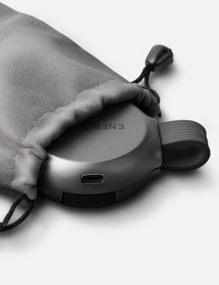 Energea ALUMAG TRIO 2, 3IN1 FOLDABLE QI2.2 ALUMINIUM WIRELESS CHARGER 25W - GUNMETAL
