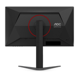 شاشة ألعاب مسطحة بتقنية IPS من AOC طراز Q25G4S، مقاس 24.5 بوصة، بدقة QHD (2560 × 1440)، ومعدل تحديث 320 هرتز، وزمن استجابة 0.5 مللي ثانية، ومنفذ HDMI 2.1 - لون أسود