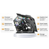 Custom Gaming PC Intel Core Ultra 5 245KF, RTX 5060 Ti 8GB GDDR7, 32GB DDR5 6000MHz, 1TB NVMe, Windows 11 Pro
