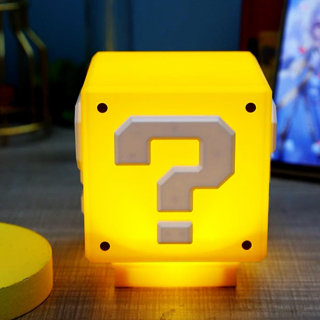 بلادوني أضواء ليلية صغيرة Mini Question Block