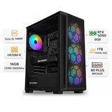 Custom Gaming PC Intel Core i5-14400F, RTX 5050 8GB, 16GB RAM DDR5, 1TB SSD, Windows 11 Pro