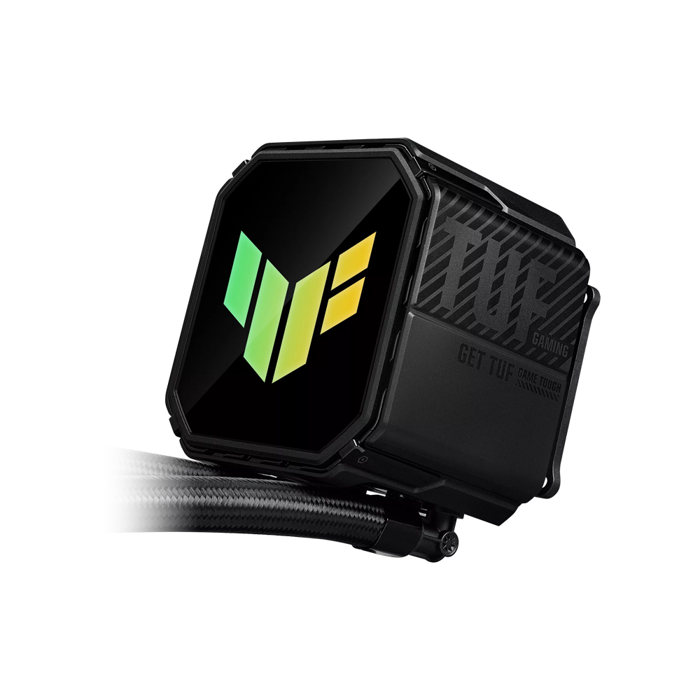 مبرد سائل للمعالج ASUS TUF Gaming Liquid Cooler III 360 ARGB LCD – الإصدار الأسود