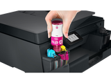 طابعة HP Smart Tank 530 اللاسلكية متعددة الوظائف - 11 صفحة في الدقيقة / 4800 نقطة في البوصة / A4 / USB / Wi-Fi / Bluetooth / طابعة نفث الحبر الملونة - 4SB24A