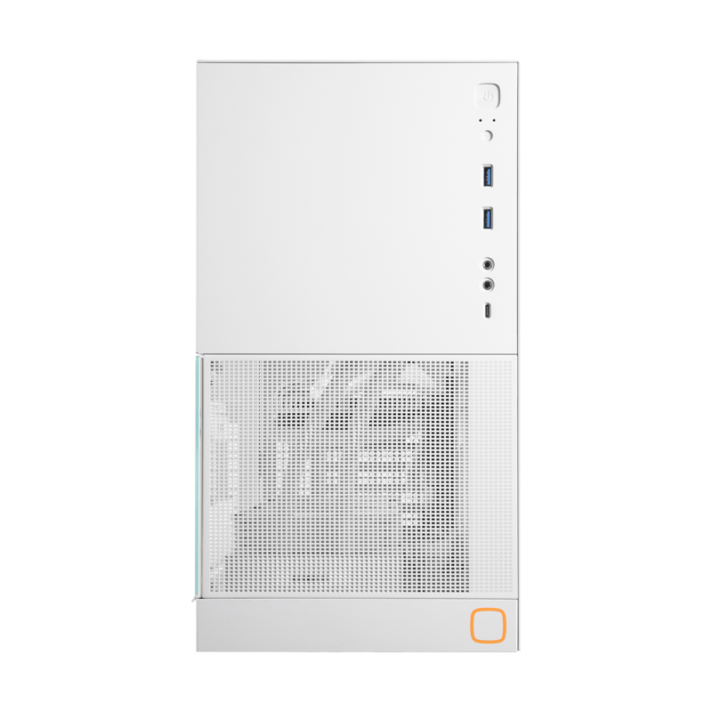 Geometric Future Model 4 King Arthur Compact 35L with enhanced flexibility ATX PC Case - White