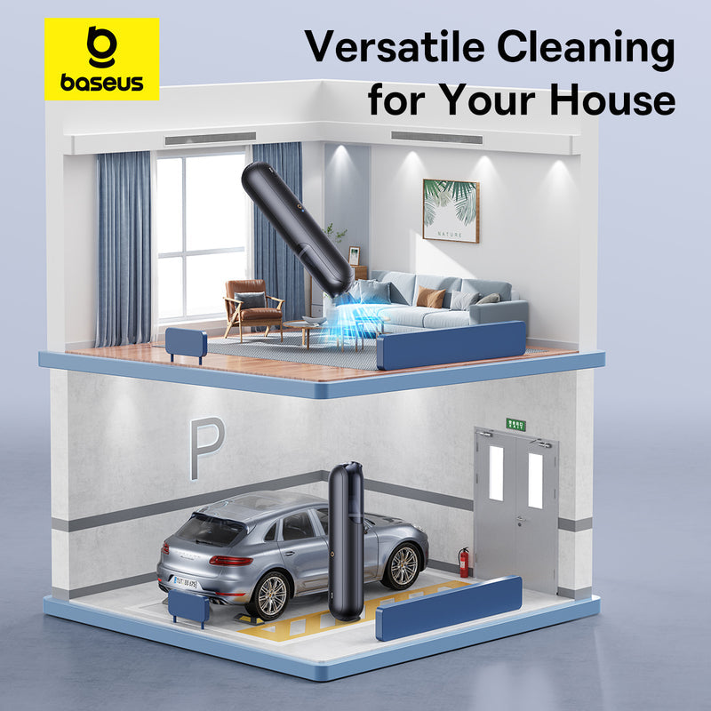 Baseus A0 Pro Car Vacuum Cleaner (4000pa) - Cluster Black