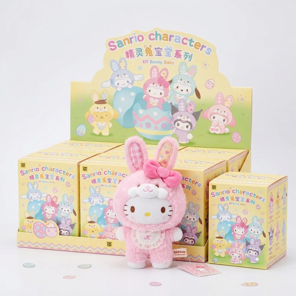 Sanrio characters Elf Bunny Series Plush Pendant (Blind Box) selling per piece - 2303233010104