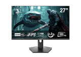 Sharx 27Q180I 27", 180Hz,0.3ms Flat IPS, QHD, 2.1 HDMI Fixed Stand, 3W Speakers Gaming Monitor