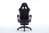 Oartex Model LD035 Gaming Chair - Black & Grey (Installation not included)