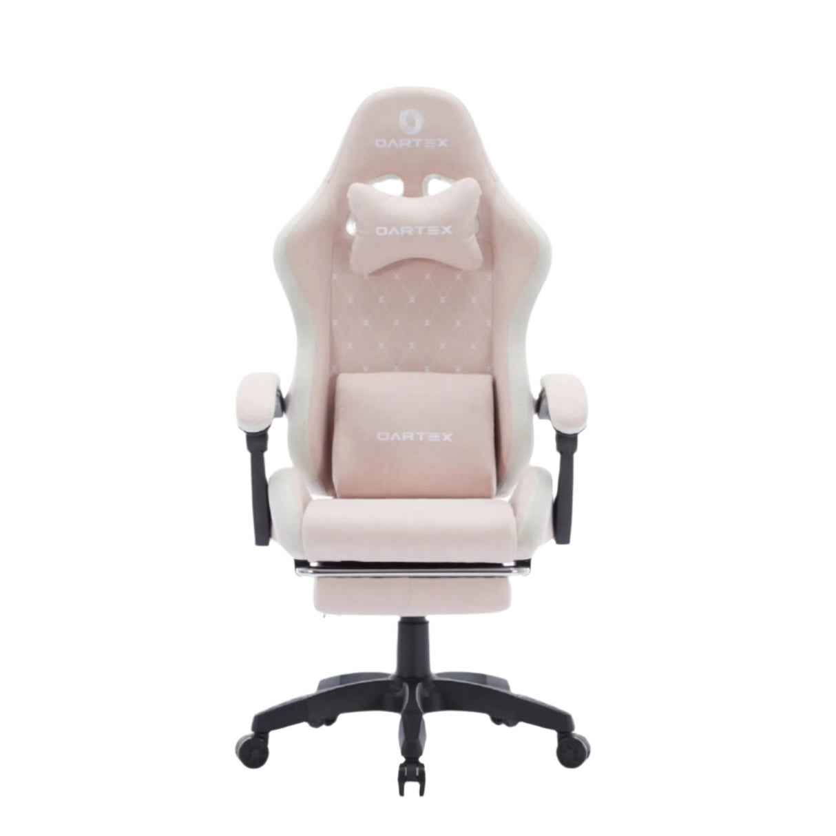 Oartex Model LD035 Gaming Chair - Pink & White (Installation not included)