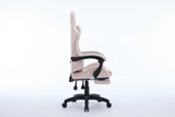 Oartex Model LD035 Gaming Chair - Pink & White (Installation not included)