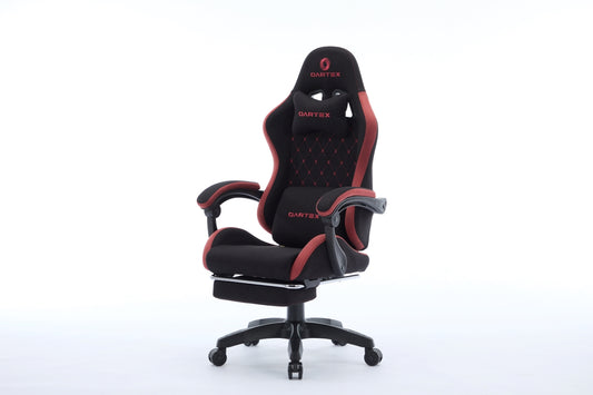 Oartex Model LD035 Gaming Chair - Black & Red (Installation not included)