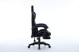 Oartex Model LD035 Gaming Chair - Black & Blue (Installation not included)