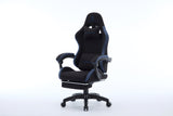 Oartex Model LD035 Gaming Chair - Black & Blue (Installation not included)