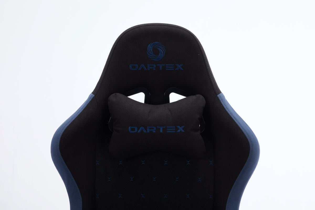 Oartex Model LD035 Gaming Chair - Black & Blue (Installation not included)