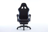 Oartex Model LD035 Gaming Chair - Black & Blue (Installation not included)