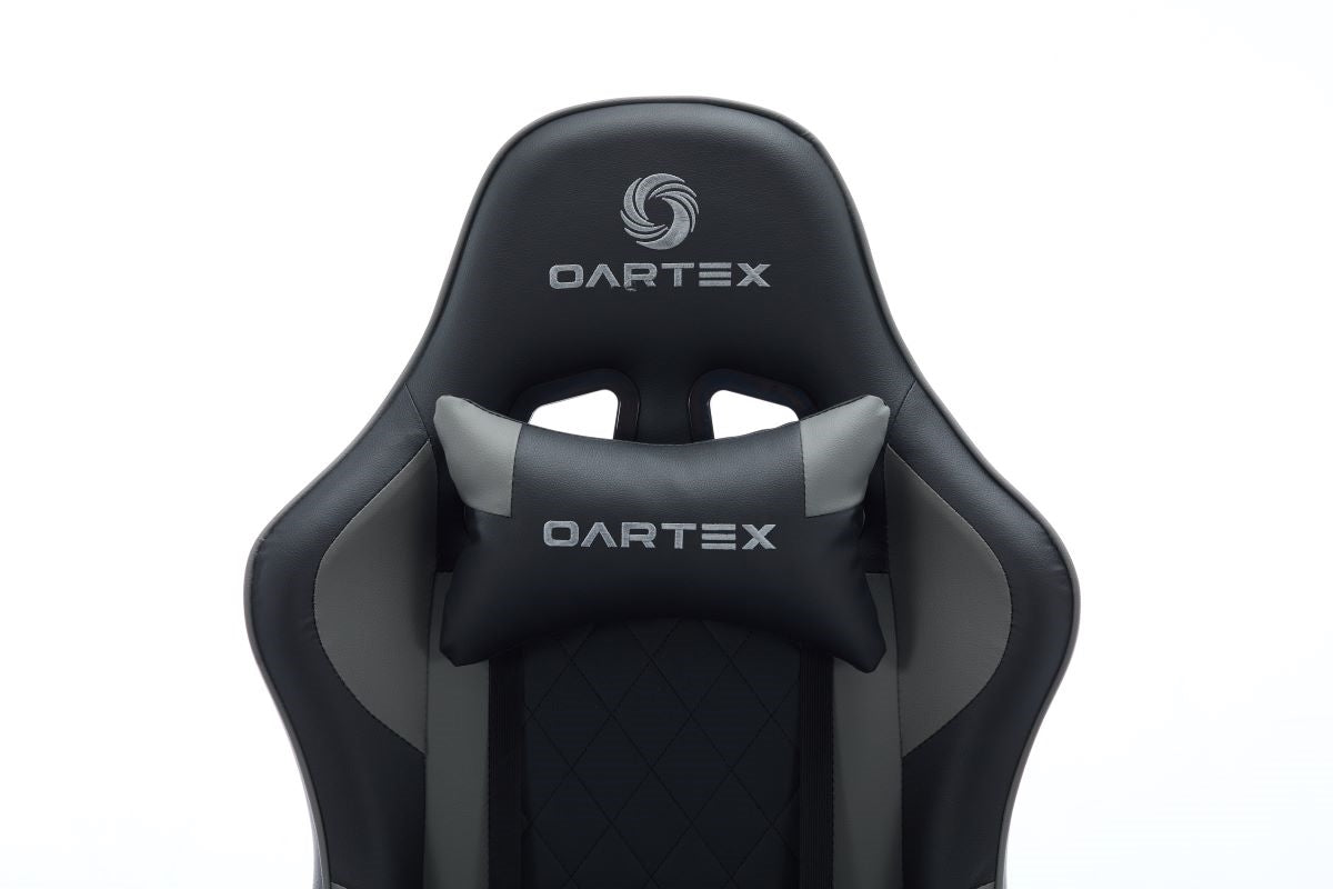 Oartex Model LD034 Gaming Chair - Black & Grey ( Installation not included )