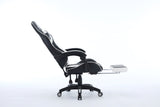 Oartex Model LD034 Gaming Chair - Black & White ( Installation not included )