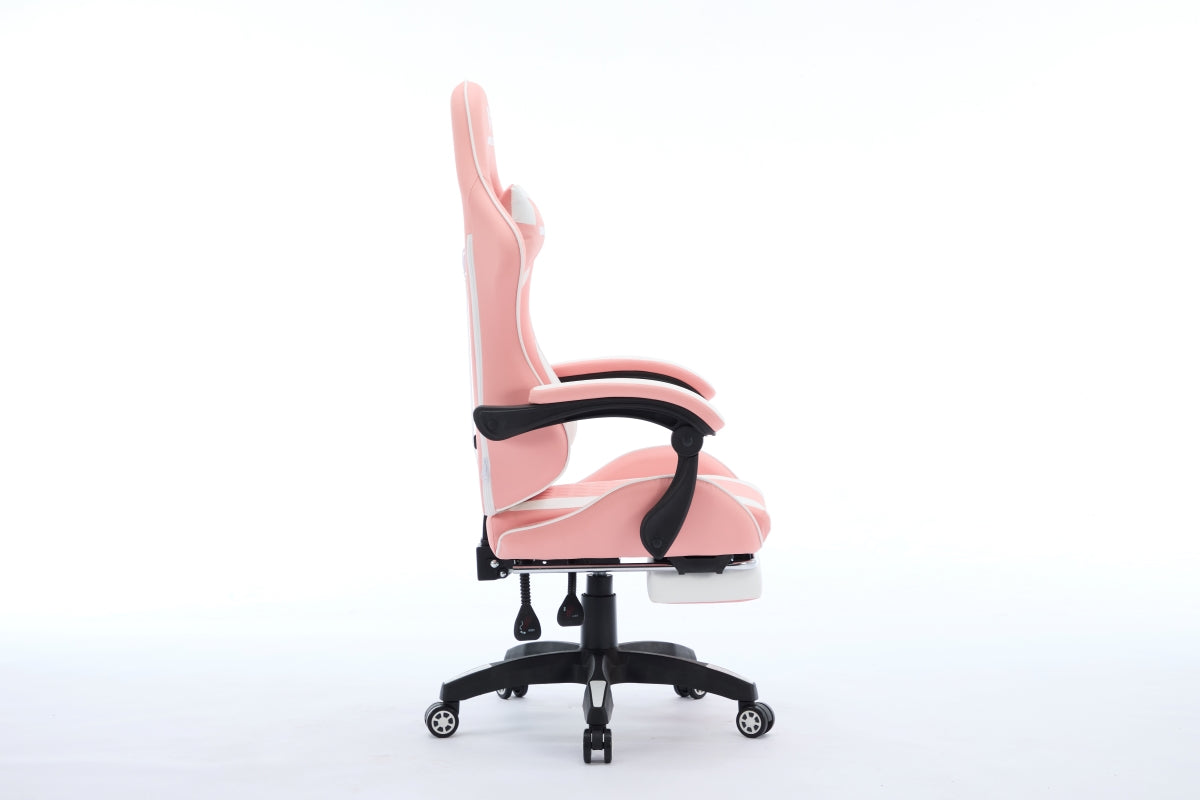 Oartex Model LD034 Gaming Chair - Pink & White ( Installation not included )