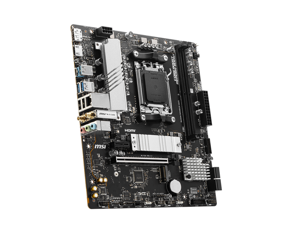 MSI AMD RYZEN SOCKET AM5 B650M Bomber Wifi PCle 4.0 DDR5 Motherboard