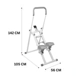 Compact Home Gym Vertical Climber Stair Stepper Full Body Workout Machine Model UMSC108