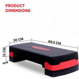 لوح التمارين الرياضي منصة تمرين قابلة للتعديل للاستخدام المنزلي أو في النادي