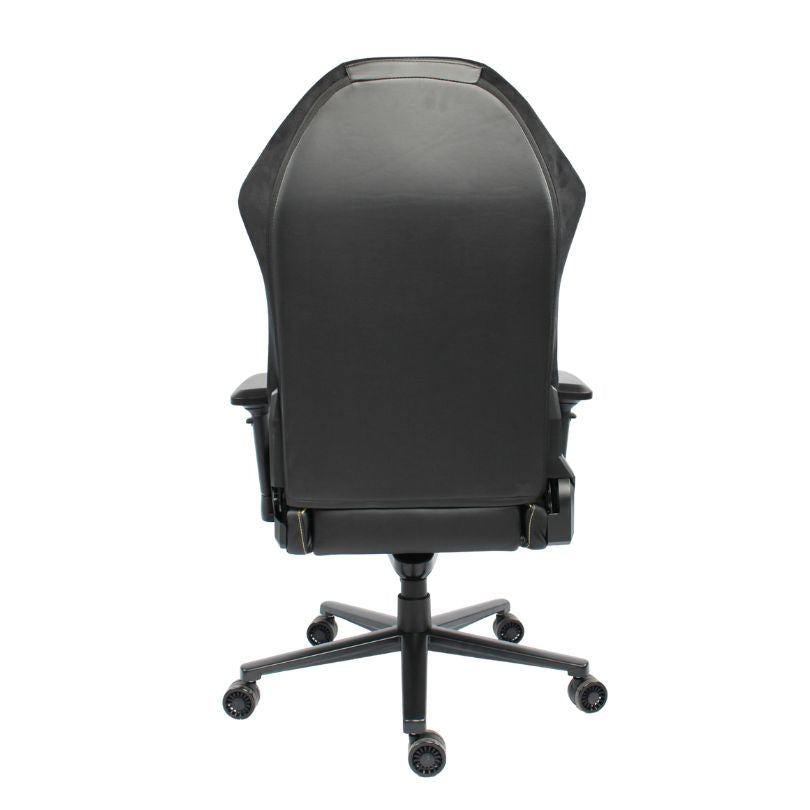 Black Bull Super Pro Comfort Gaming Chair with Full Molded Foam, Adjustable Support, Class 4 Gas Lift, Metal Base - Black & Yellow