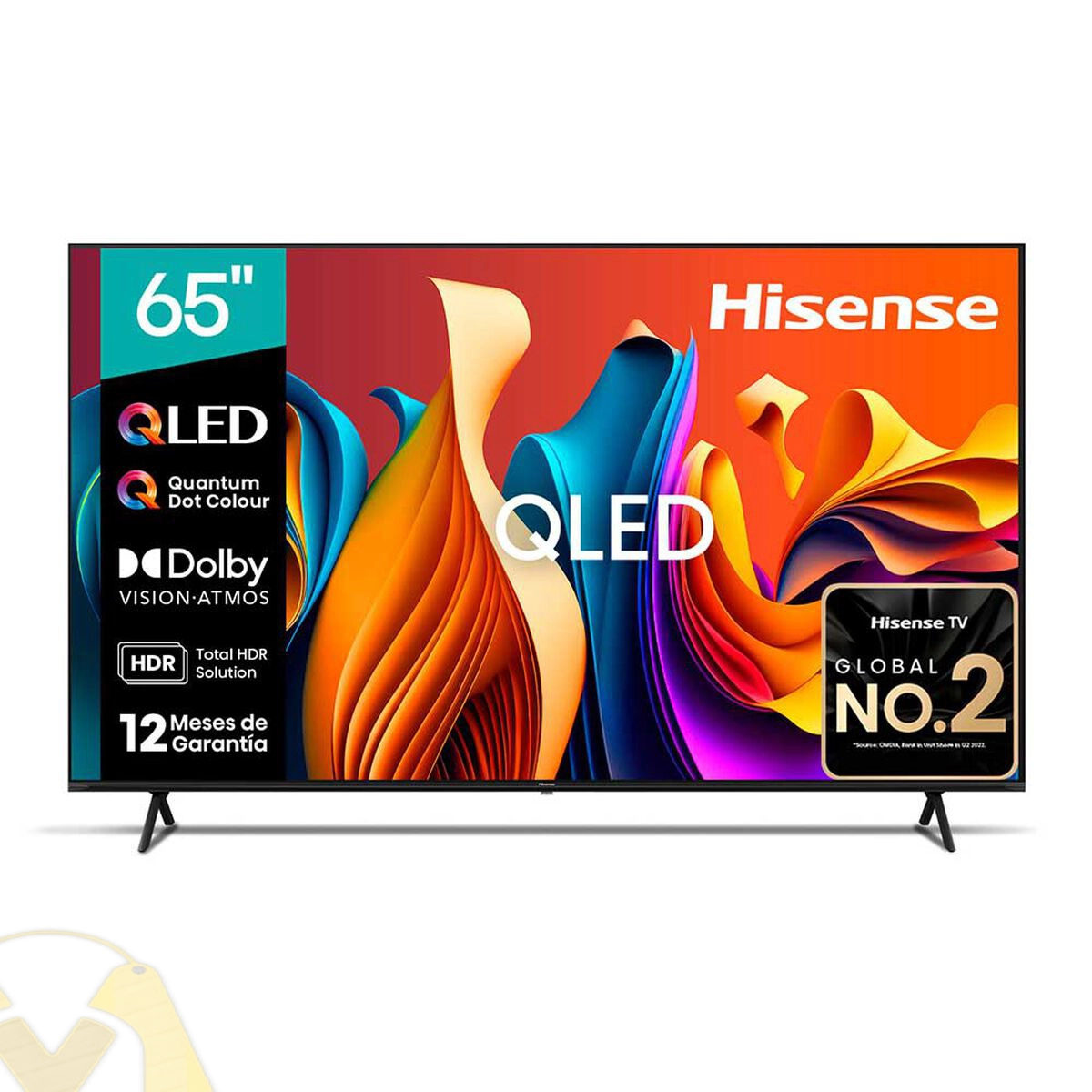 Wansa 65" QLED Google TV, WQD65OGT63X – Silver