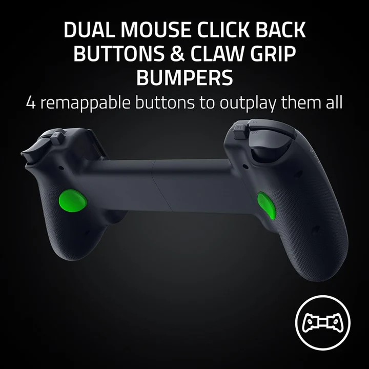 Razer Kishi V3 Pro Haptic USB C Gaming Controller for Phones, Mini Tablets & PC - Black
