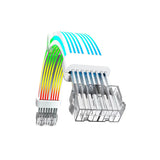 GameMax PSU VGA/CPU 12 Pin ARGB PSU Extension Cable - White