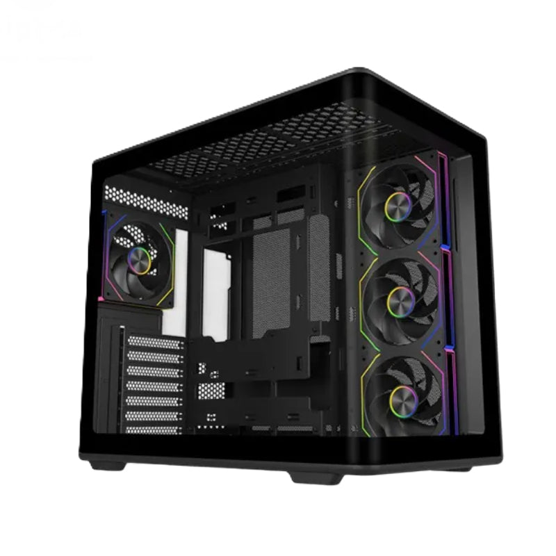 Cooler Master Elite 600 With Pre-installed 4 Fans ATX Case