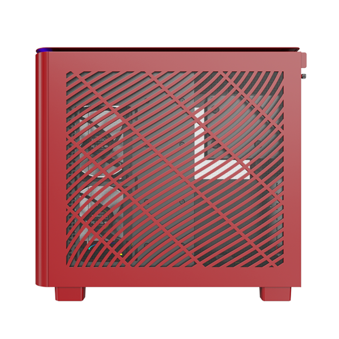 كيس كمبيوتر Montech King 95 Pro Mid Tower - احمر