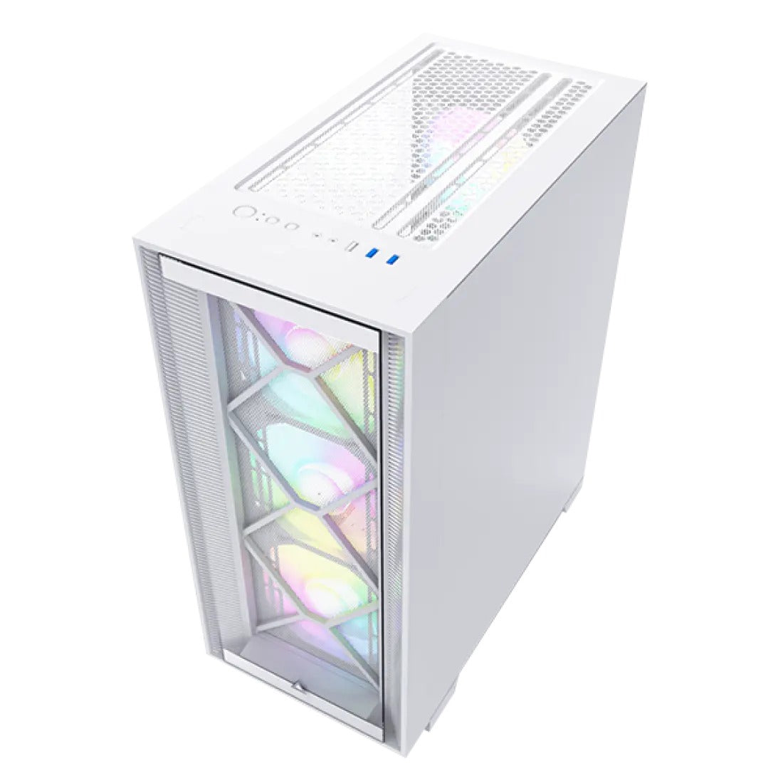 كيس كمبيوتر Montech Air 1000 Premium Mid Tower - ابيض