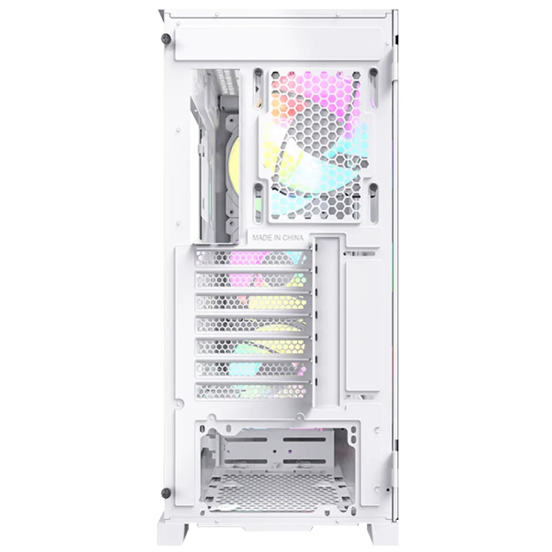 كيس كمبيوتر Montech Air 1000 Premium Mid Tower - ابيض