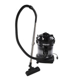 Wansa Drum Vacuum Cleaner, 1800W, 18 Liters, VC-0201 - Black