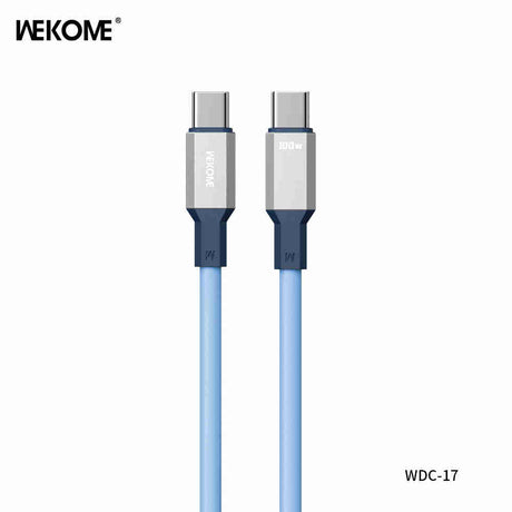 WEKOME WDC-17 Tint II Series True Silicone 100W Data Cable Type-C to Type-C