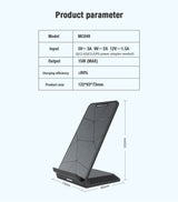 NILLKIN 10W Fast Wireless Charging Stand - Black