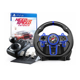 Gaming Bundle FlashFire Suzuka Wheel 900R F111 including Shifter with Need For Speed Payback Game for PlayStation 4